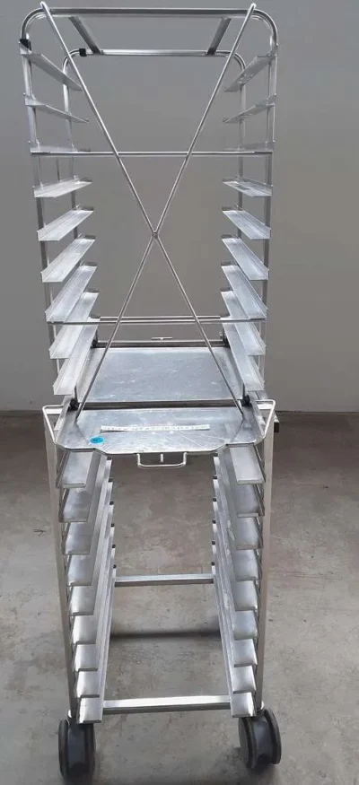Hordenwagen Backwagen für Wiesheu Dibas (2x 9 Bleche)