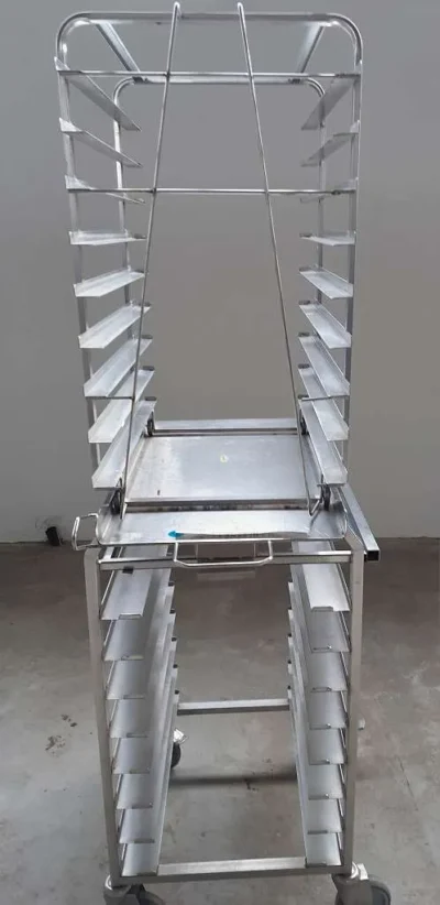 Backblechwagen Ofenwagen Hordenwagen 40x60cm Bleche (13)