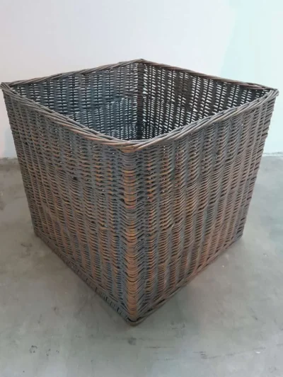 Flechtkorb Naturmaterial 53x49x53cm für Warenpräsentation