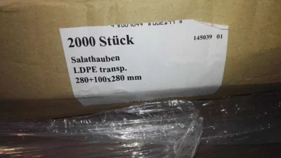 Salathaube Salat-Verpackungs-Sackerl (Karton 2000 Stück)