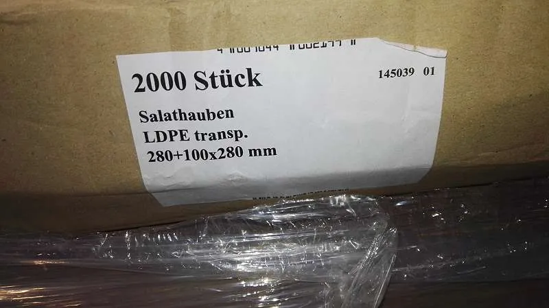 Salathaube Salat-Verpackungs-Sackerl (Karton 2000 Stück)