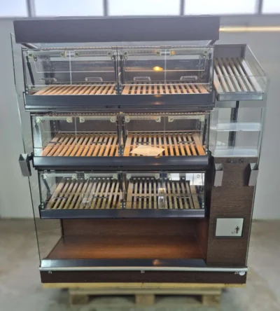 Brotregal 3x4 Brotvitrine Gebäckregal Selbstbedienung