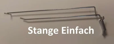 Klapphaken mit Etikettenträger Einfach und Doppelt