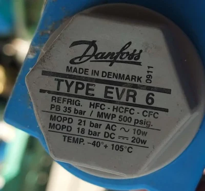 Danfoss EVR 6 Magnetventil Kältetechnik
