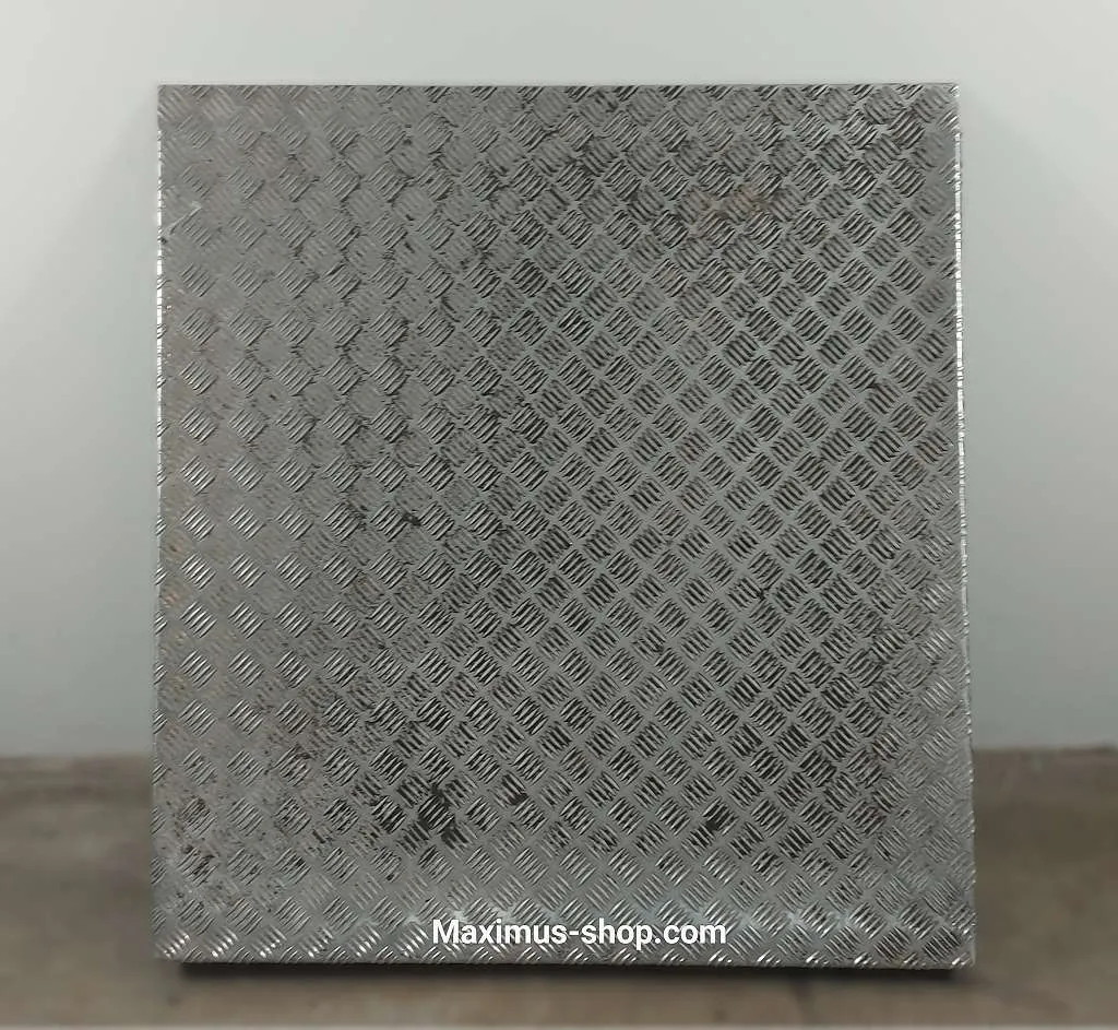 Aluminium Laderampe Schwellenrampe Riffelblech 99x108cm