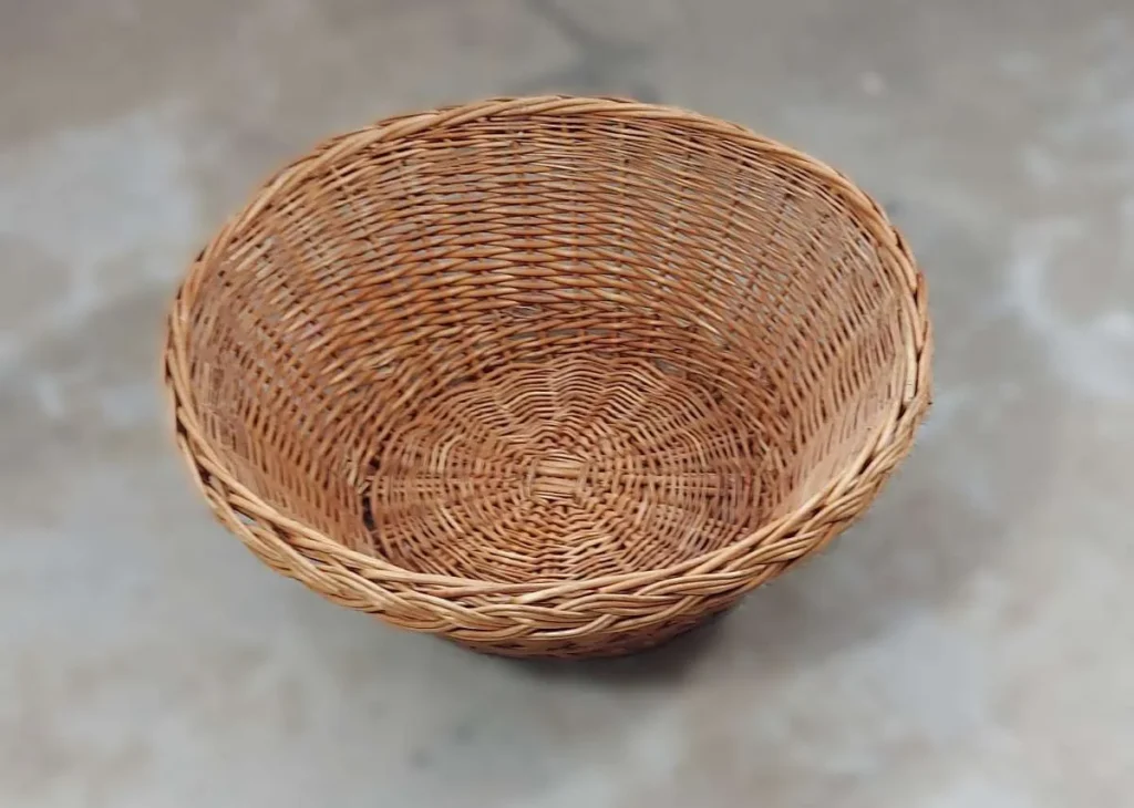 Natur Flechtkorb rund ø57cm für Warenpräsentationen