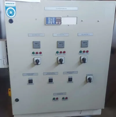 Elektroschrank Steuerung für Verbundkühlanlage (3x Bock)