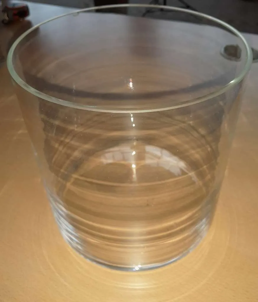 Dekorschale Dekorschüssel aus Glas 19,5x20,5cm