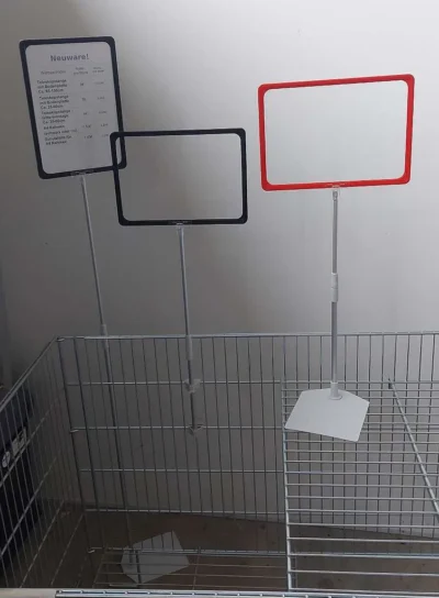 Plakatständer A4 Teleskop Werbeständer Neuware (ab 1,50€)