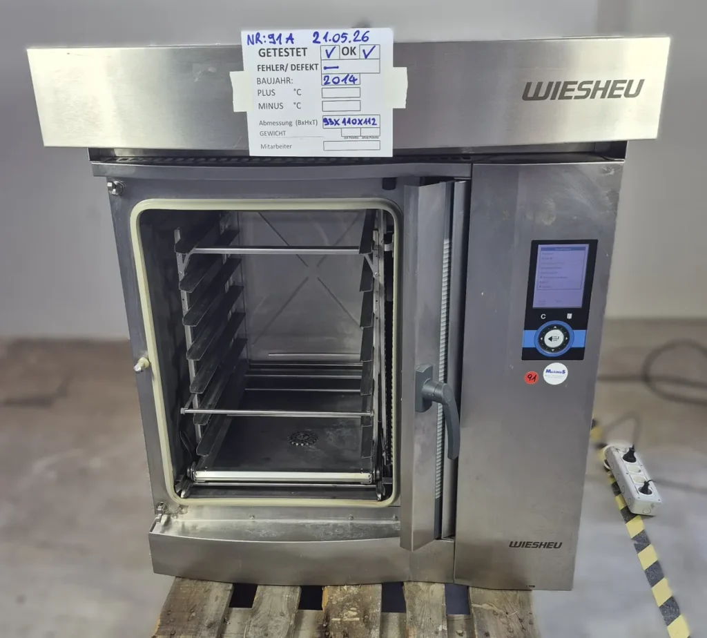 Wiesheu DIBAS 64 M Einzel-Ladenbackofen 2014 mit Dunstabzug (91)