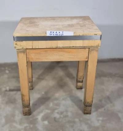 Fleischhackklotz Hackblock Echtholz 70x50cm