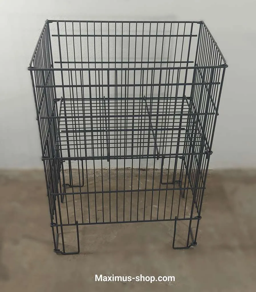 Schlagerkorb Gitterkorb 53x38cm anthrazit Neuware