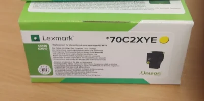 Lexmark Original Toner ungeöffnet 70C2XYE Yellow