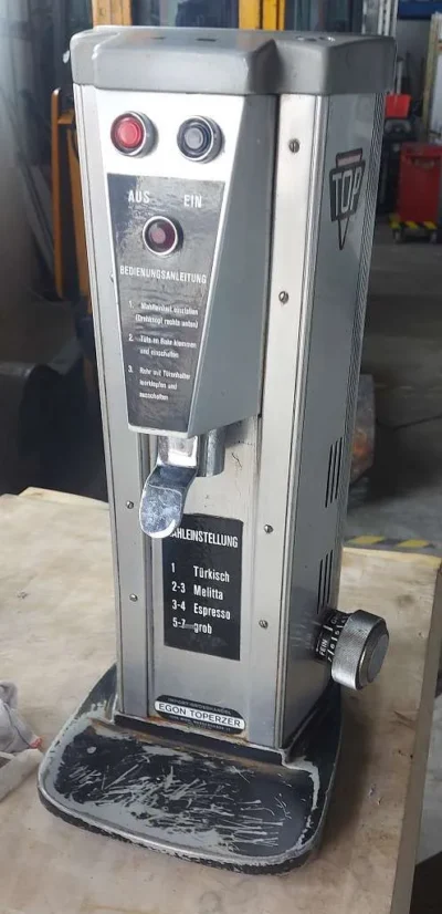 Toperczer Vintage Kaffeemühle (Mahlstufe Türkisch 380V)